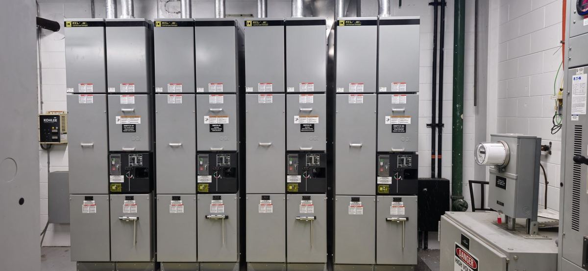 4160 V medium-voltage switchgear