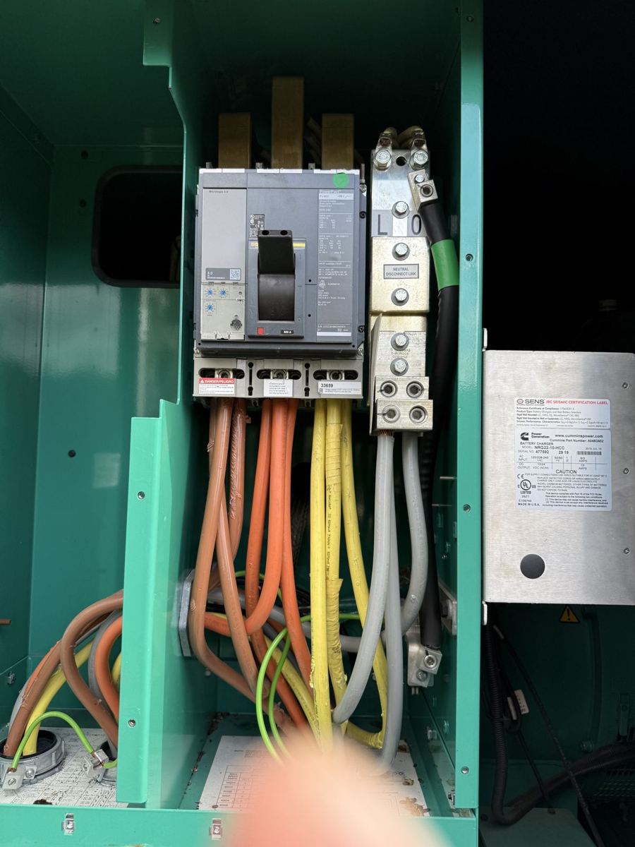 Generator main breaker